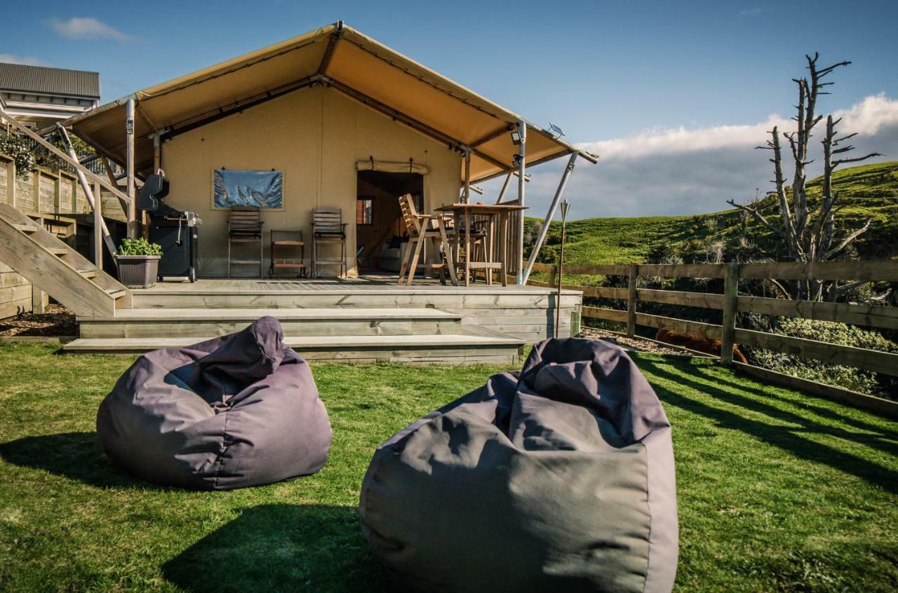 Country Retreat Glamping Hotel New Plymouth Bagian luar foto